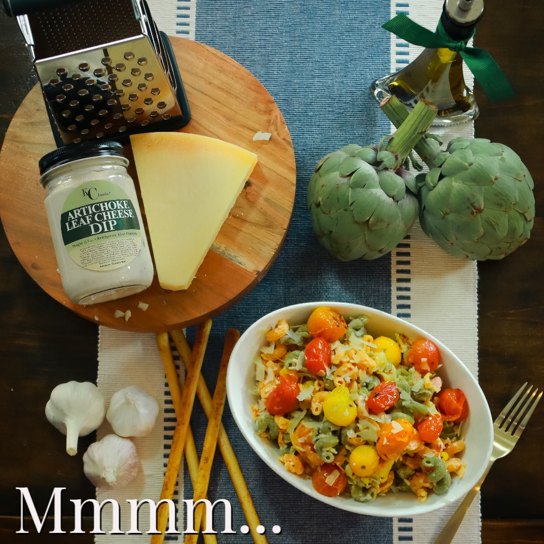 Artichoke Leaf Cream Cheese Dip